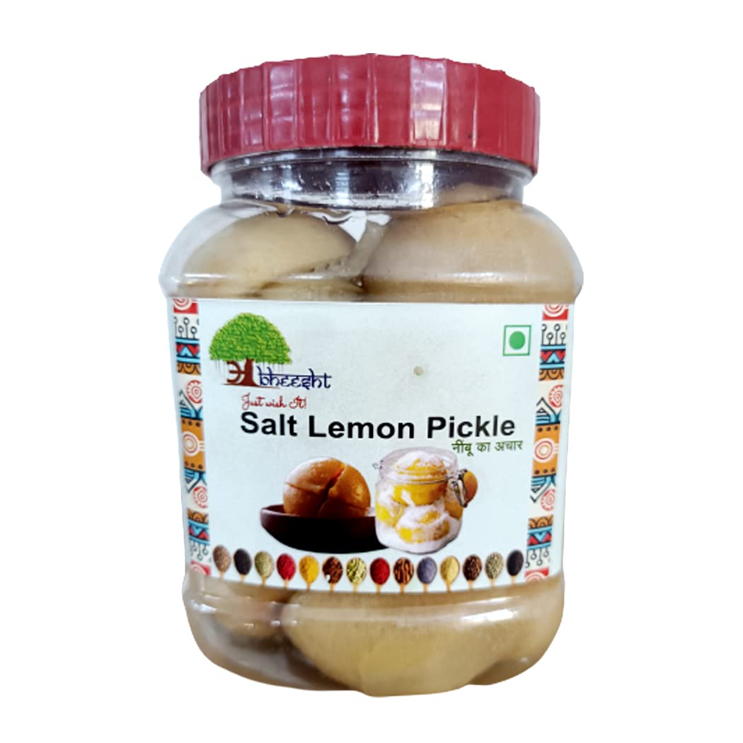 Abheesht Salt Lemon Pickle 400gm | Homemade Traditional Achar | Nimbu Nimki ka Achar | Pickle in Sun Dry