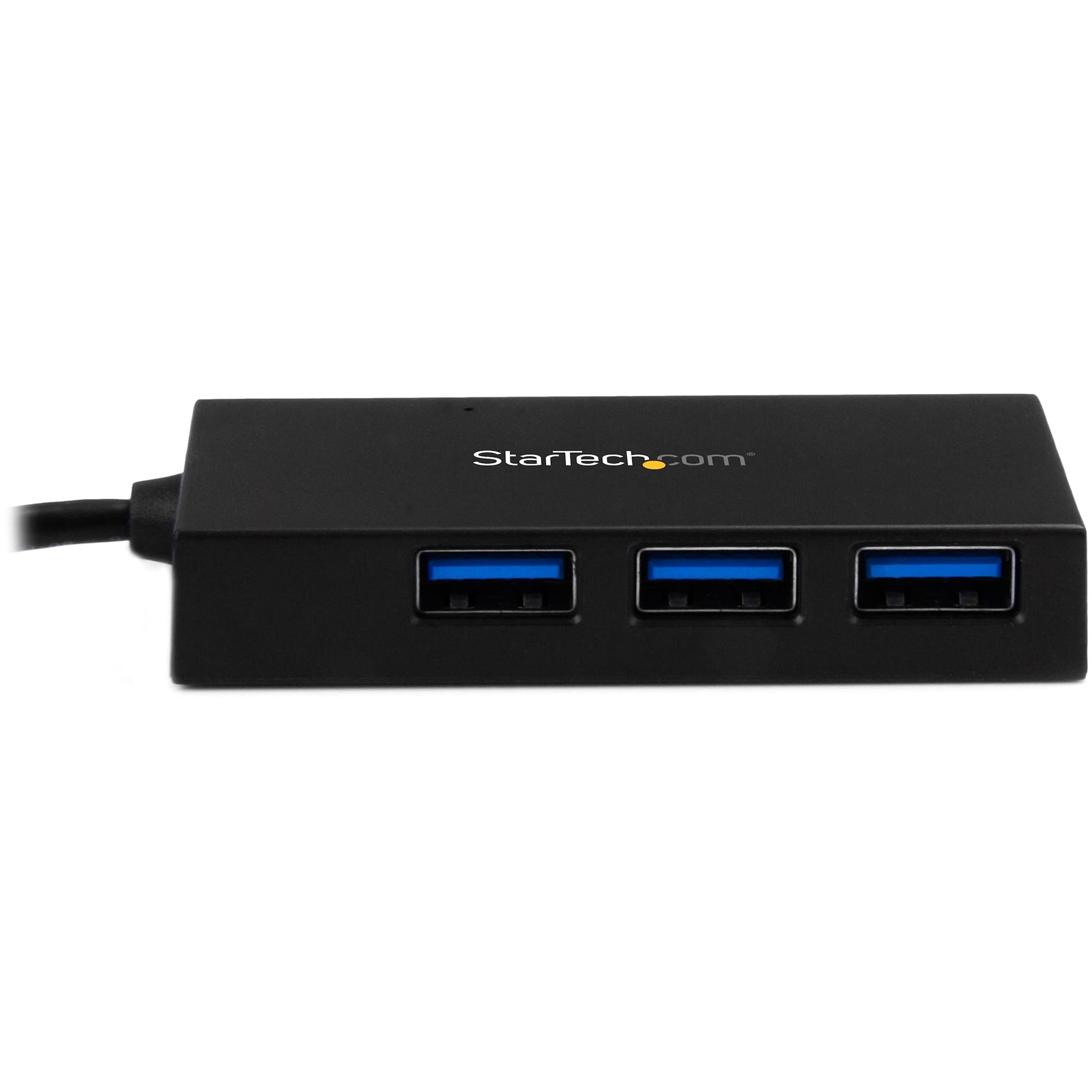 StarTech.com 4 Port USB 3.0 Hub - USB-C zu 4x USB-A - Inklusive Netzteil - Kompakter USB C Hub - USB Typ C Hub - USB Hub - USB Type C | USB 3.2 Gen 1 SuperSpeed, USB-betrieben, Eigenstromversorgung, BC 1.2, Reise, Adapter, Kompakt