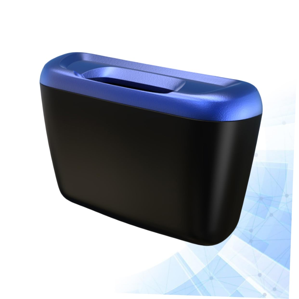 PartyKindom Portable Trash Bin for Car Compact Multi-Functional Auto Trash Can Easy to Use for Wrappers Tissues Extra Supplies