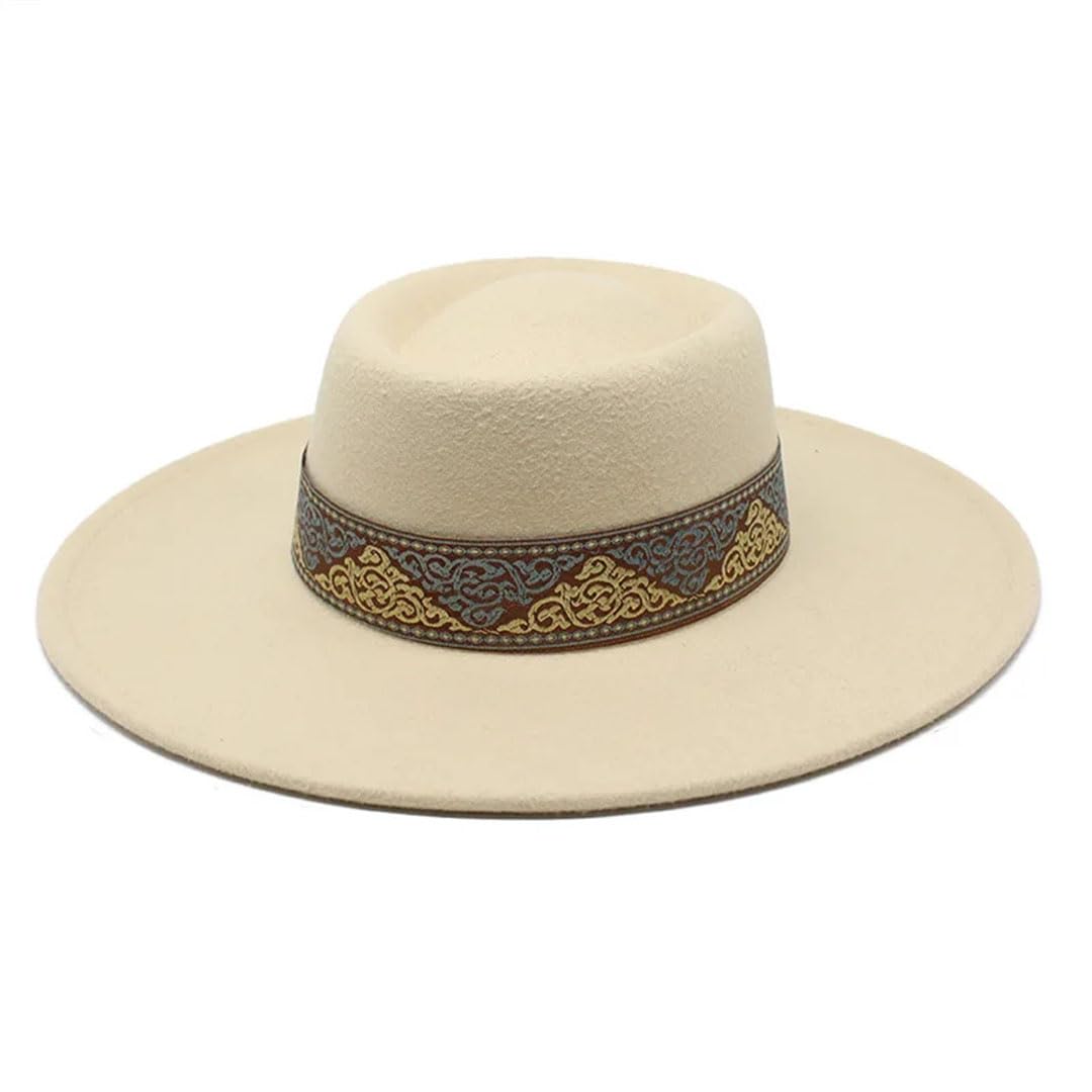 Unisex Cappelli Brim Inverno Fedoras Cappelli Gentlemen Panama Jazz Caps Sombreros De