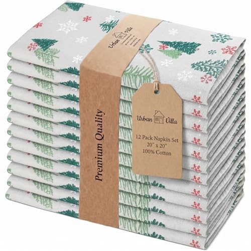Urban Villa Cloth Napkins Cotton 20x20 (Set...