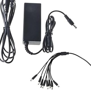 Accessory USA Premium 5Amp Power Adapter with 8 Way Splitter for Night Owl Cameras 12v