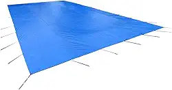 Capa De Proteção Para Piscina 3x6 Emborrachada 6x3 - Azul