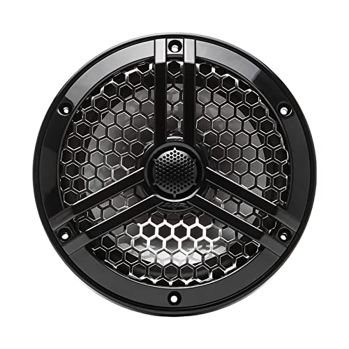 Image of Skar Audio SK65MB 6.5 inch 2-Way Marine Full Range 320 Watt Coaxial Speakers, Pair (Black)