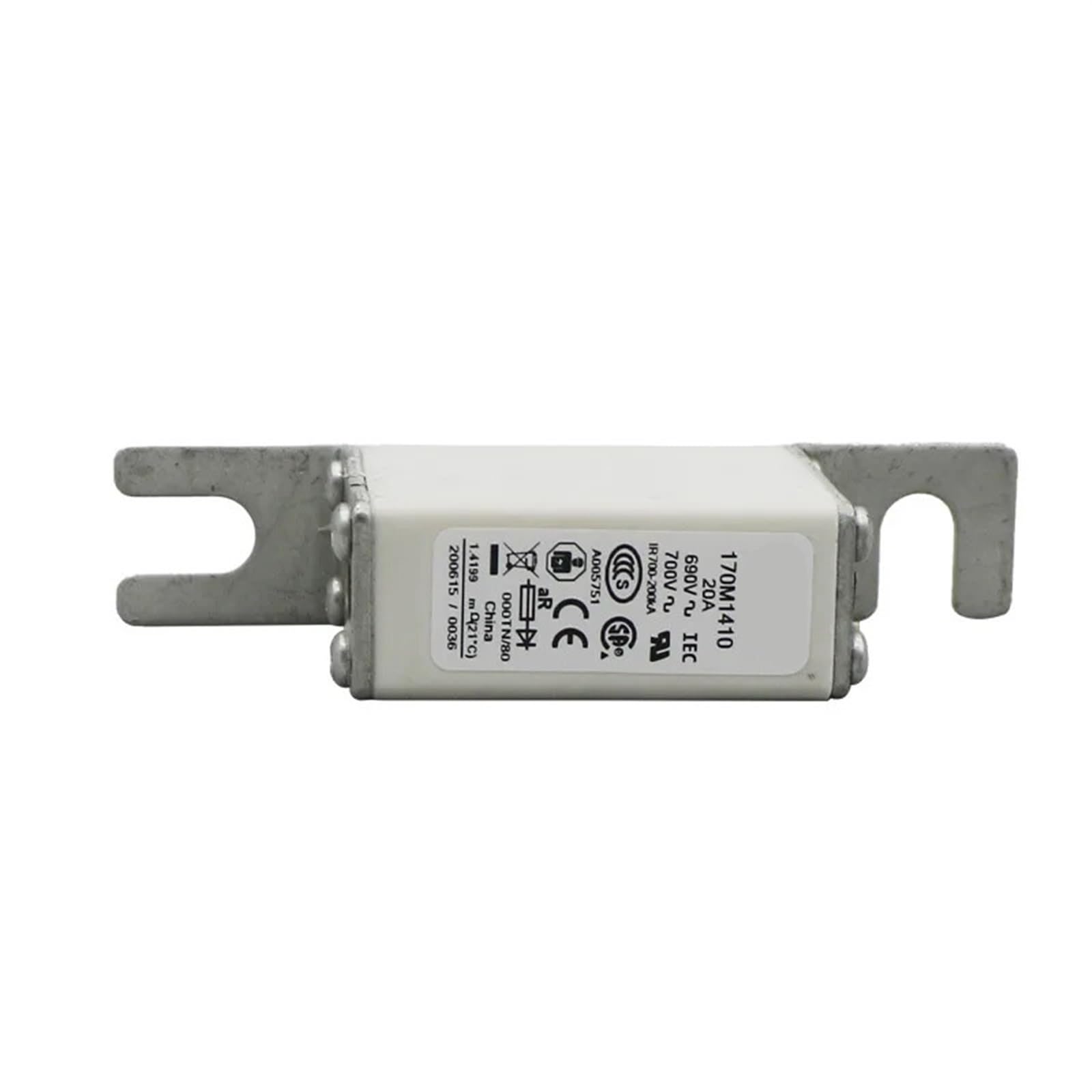 Fusible 170M1408 ultra rapide pour securiser les onduleurs triphases