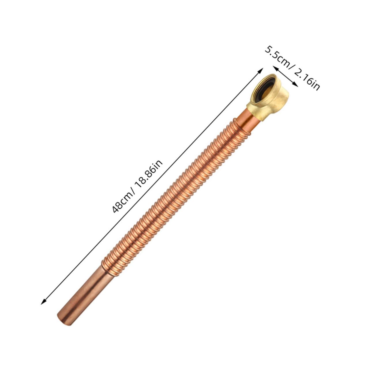 Angoily 3stücke Tub Drain Flexibler Abfluss Schlauch Aus Kupfer Badezimmer Badewannen Zubehör Anti-verstopfungssystem Einfache Installation