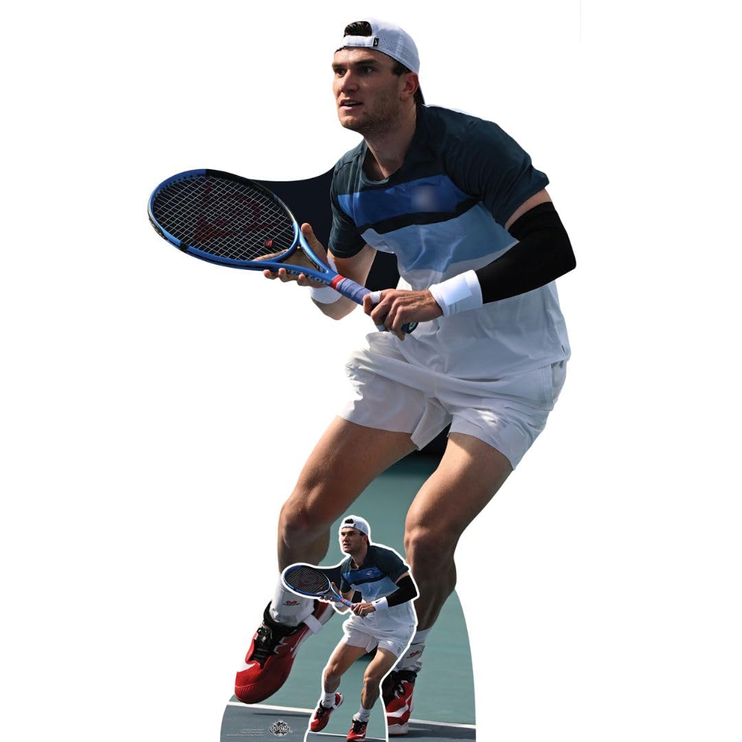 Découpe en carton Jack Draper 159 cm, le cadeau idéal pour fan de tennis