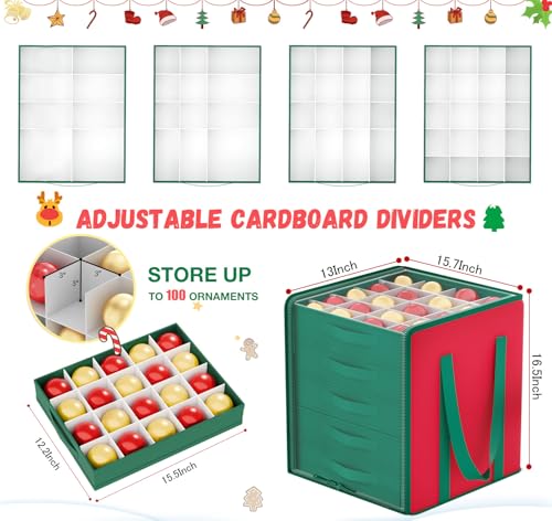 Reviews de Almacenaje de adornos festivos Top 10. 30 Imagen adicional