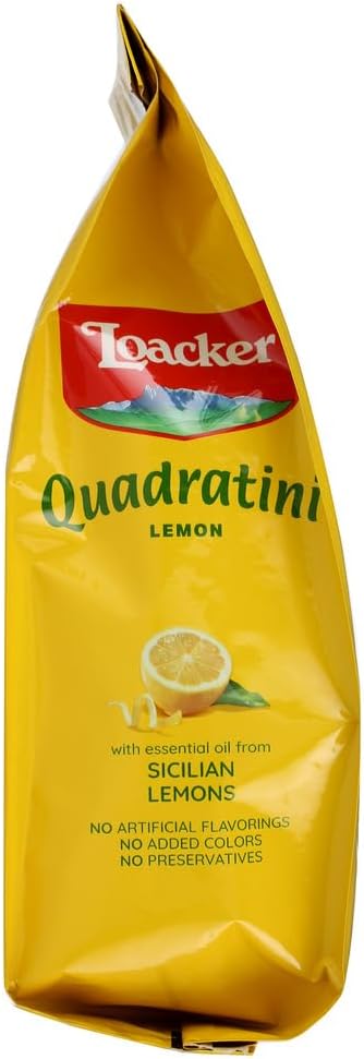 Loaer Quadratini Lemon Wafers each