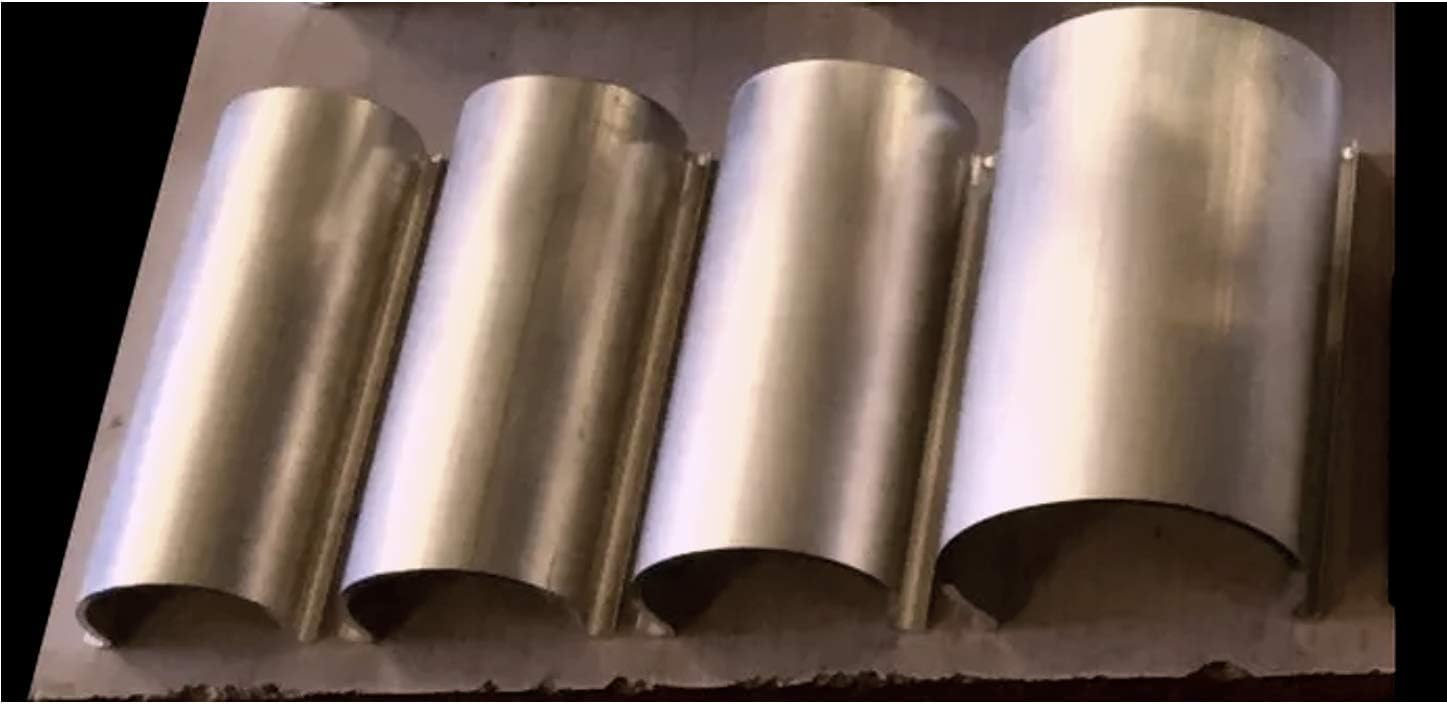 Aluminum Grip Clamps for Use With 1/2 Inch PVC Snap Clamps (12 Pieces) (Can Be Used with Model 11 PVC Snap Clamps)