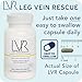 Clinically Studied Diosmin Varicose Vein and Leg Circulation Support 30 Day Supply - Spider Veins & Leg Edema Relief Citrus Bioflavonoids Natural Health Supplement (30 Capsules)