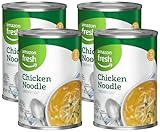 Amazon Fresh, Chicken Noodle, Condensed Soup, 10.5 Oz (Previously Happy Belly, Packaging May Vary) (Pack of 4)