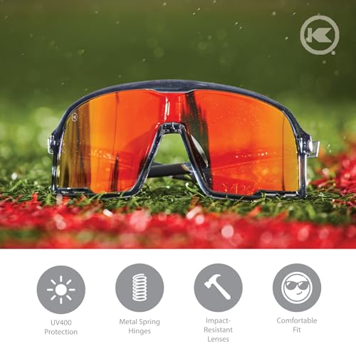 Knockaround Campeones Wraparound Sunglasses for Men and Women - Performance Lenses with Full UV400 Protection2