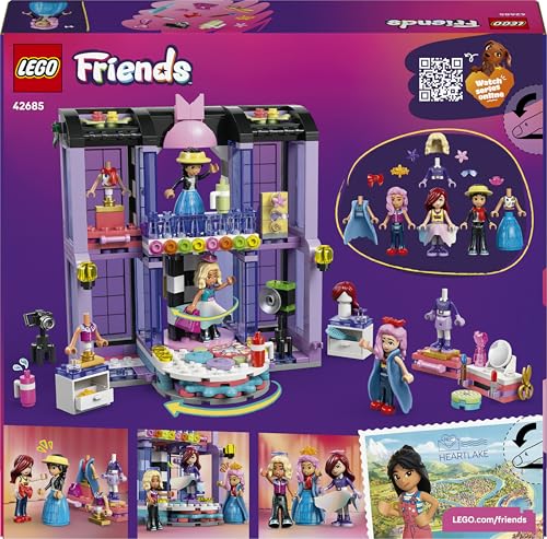 Friends Fashion Show di Heartlake City - Giocattolo per Travestimenti con 3 Mini Bamboline, Passerella, Abiti Personalizzabili con Accessori - Regalo Creativo per Bambine da 7 Anni in su - 42685 - Lego - Immagine 11