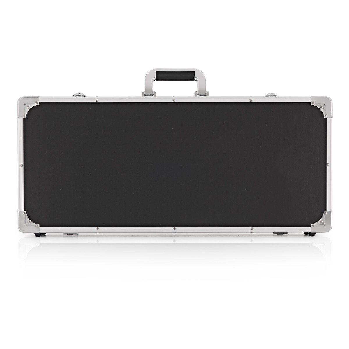 Gear4Music Pedalboard-Flight Case, groß | Für 12-15 Pedale geeignet, ABS-Konstruktion mit Metallkanten, tragbar und langlebig, Innenmaße 270x665x70mm