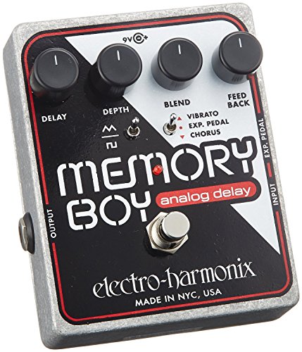 Electro Harmonix Memory Boy Pédale pour Guitare électrique Argent - Les Beatles, Paul McCartney, John Lennon, RIngo Starr, George Harrison Electro Harmonix Memory Boy Pédale pour Guitare électrique Argent – Image 3