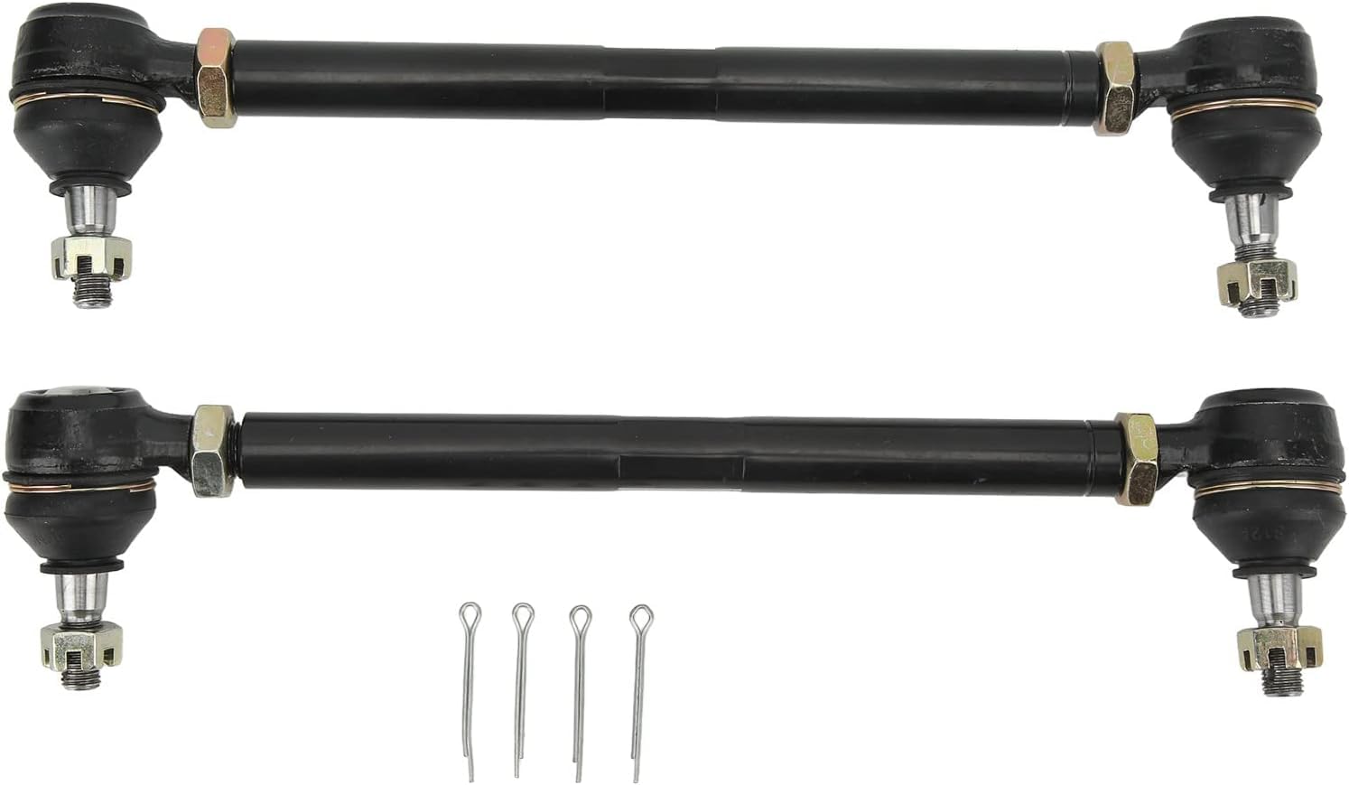 2Sets Tie Rod Ends Assemblies 70074-G01 for EZGO TXT Medalist Marathon G/E Golf Cart year 1994-2001