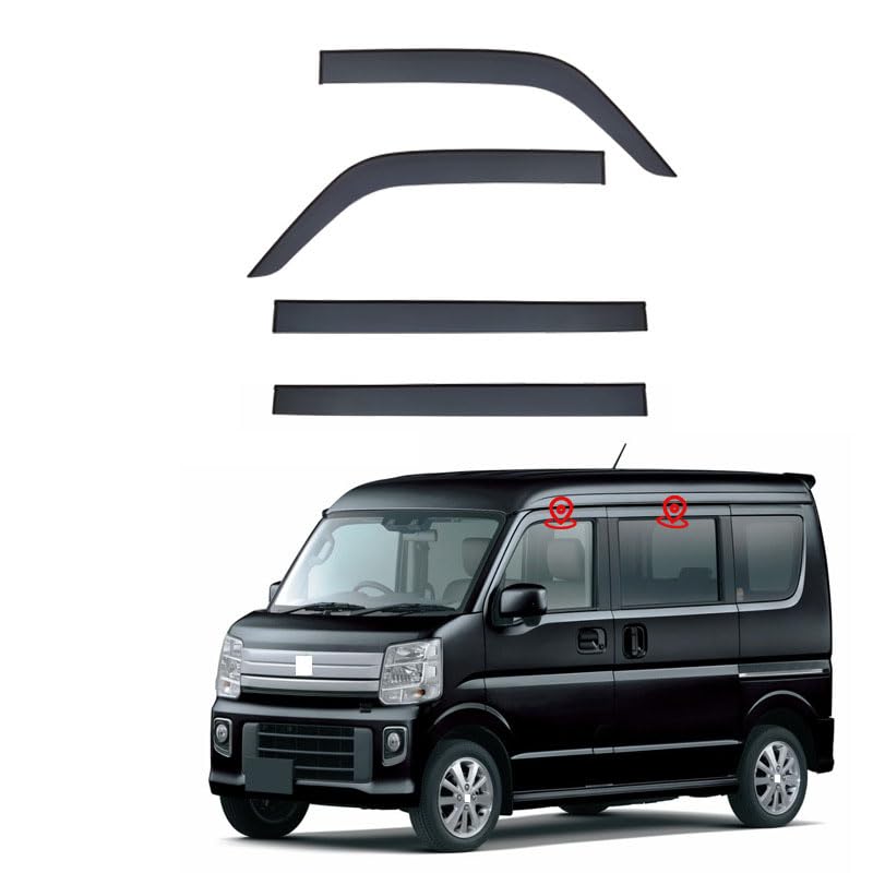 Déflecteurs de vent pare-pluie pare-soleil Mitsubishi Town Box 2016+