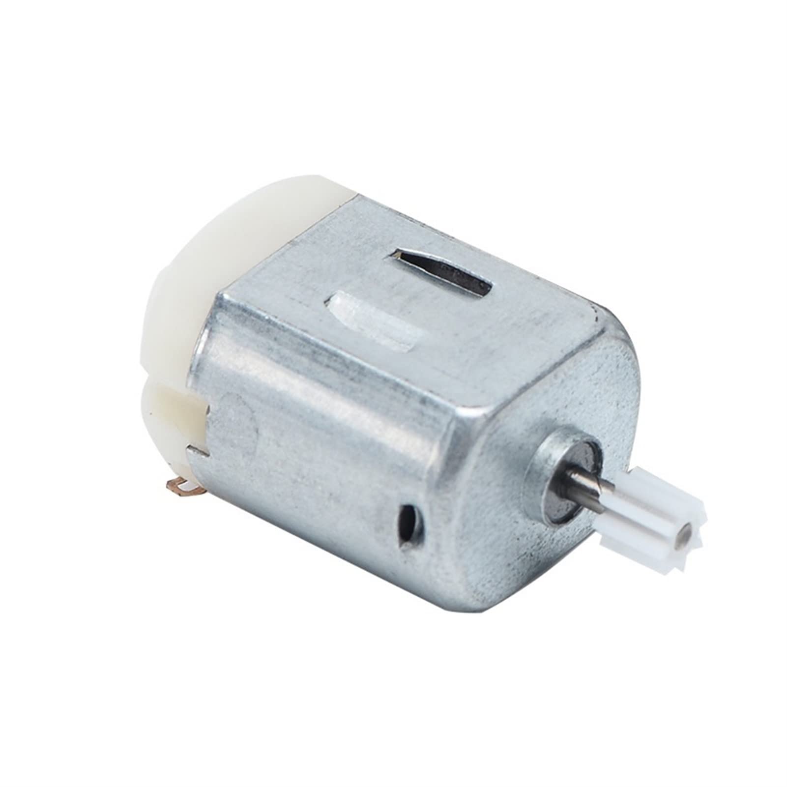 Mini moteur moteurs 1-6v, moteur à courant continu, moteur 130 dc, kit de bricolage Rc voiture électrique passe-temps motricité fine brute jouets moteur de bricolage(130 motor with main shaft gear 2A-