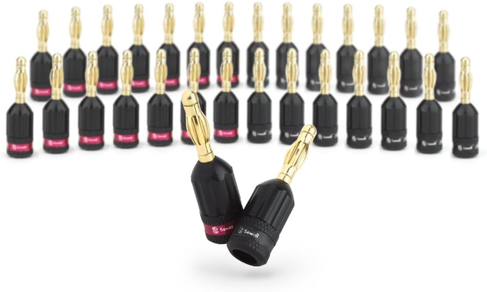 Strike Banana Plugs, 14-Pair, By Sewell Direct