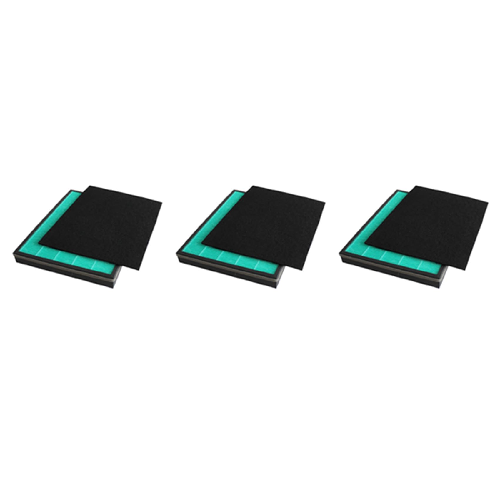 Hndhbfgrt 3X Filter Carbon Fiber for Air Purifier AP-1009CH AP-1008DH AP-1012GH AP-4072DH Accessories