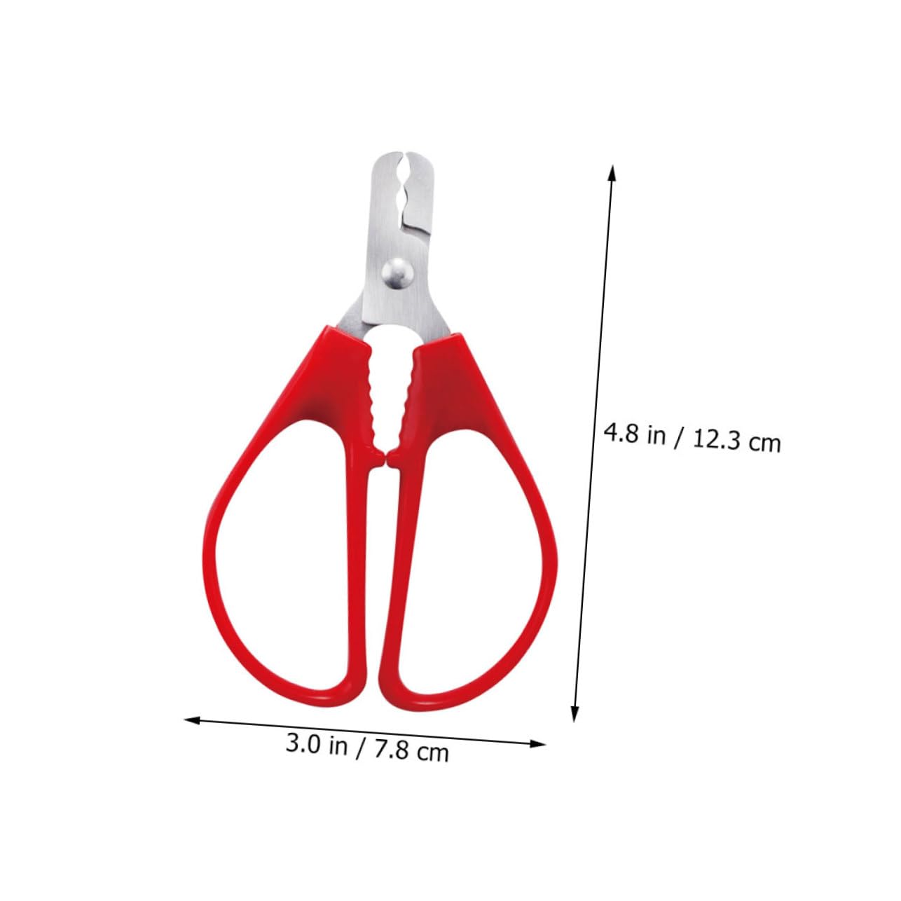 STOBAZA Stainless Steel Nut Opener Tool Portable Multi Function Peanut Sheller Easy to Use Household Nut Cracker Design for Pine Nuts Walnuts More Lightweight