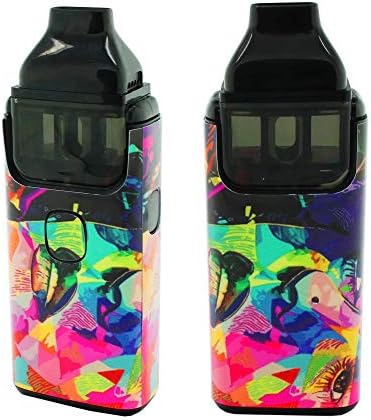 Custom Skin Decal for Aspire Breeze 2 (Decal Only, Device is Not Included) - Vinyl Wrap Protective Sticker by VCG Customs (Watercolor Abstract)