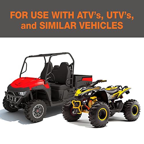 Buyers Products Wc35225 Mini Rubber Wheel Chock Set, 5 X 3 X 2.25 Inches, 36 Inch Nylon Rope, Ideal For Atvs , Riding Lawnmowers And Gas-Powered Scooters, Rust And Chemical Proof #TOP4