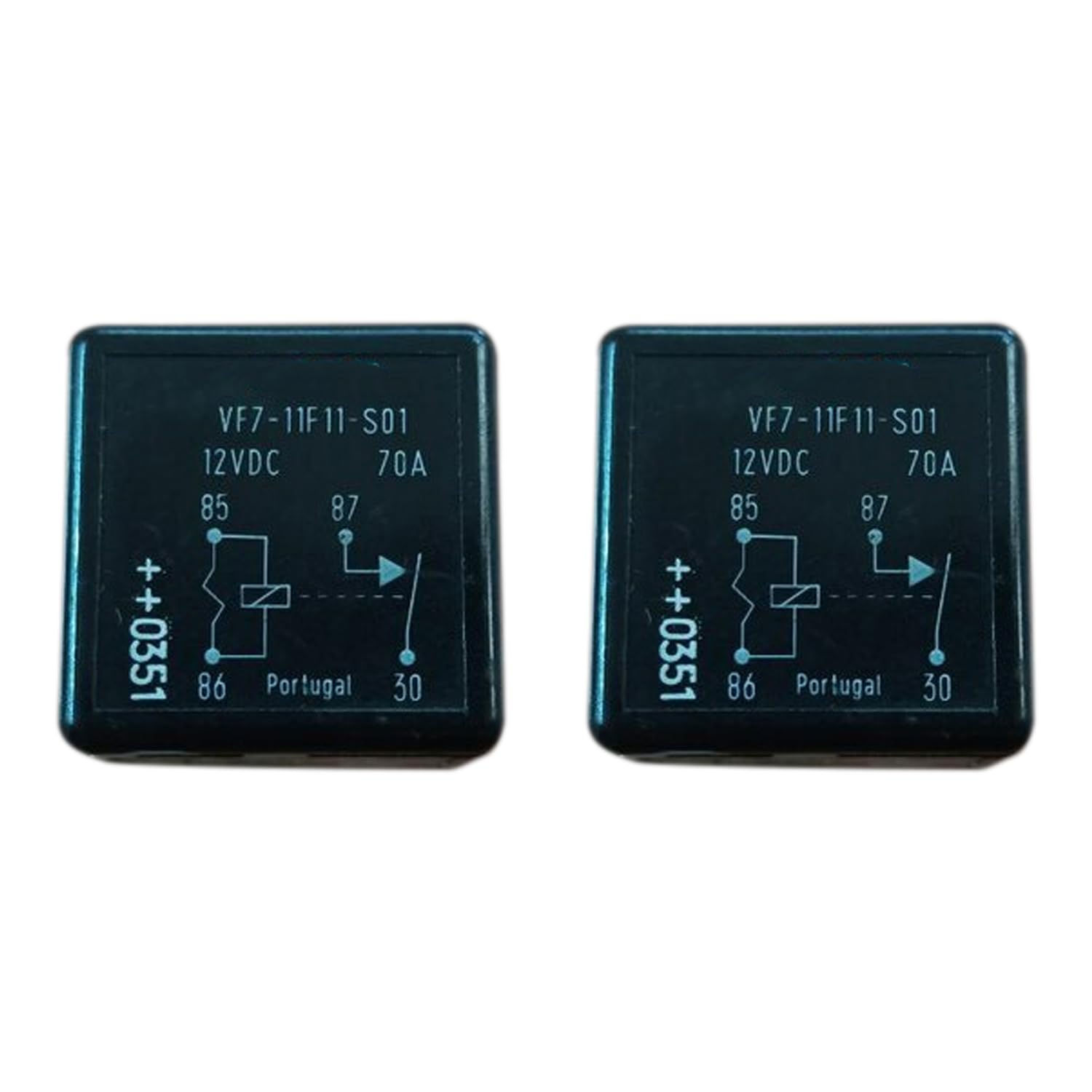 FOMARE 今/GIFT / 1095 Galloparts 2 Pcs Automotive Relay 4-1393306-6 VF711F11S01