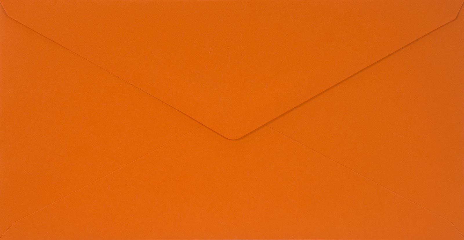 Netuno 100 Long Orange Coloured envelopes DIN DL 110x220mm 4.33x8.66 inches 115gsm Sirio Color Arancio gummed Pointed Flap no Window for Wedding Invitations Christmas Greeting Cards Letters leaflets — image 1