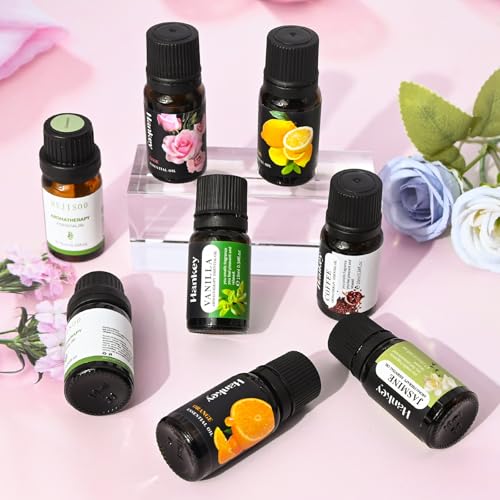 Perfume Oil Making Kit, Creative Craft Set Adult DIY with Essential Oil, Mini Fragrances as a Gift for Women/Girls/Women