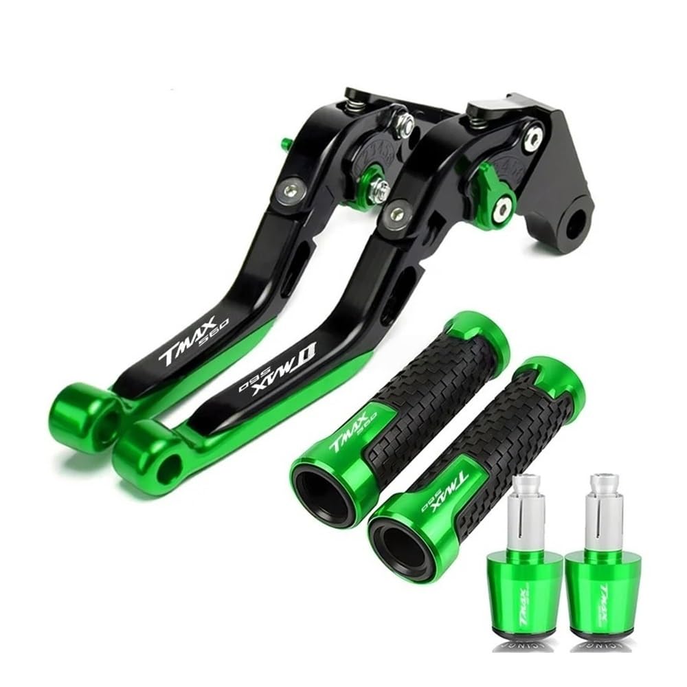 XVAsdgAER for Ya&maha T-MAX 560 2019-2020 Motorcycle CNC Accessories Brake Clutch Levers Handlebar Hand Grips Ends(A)