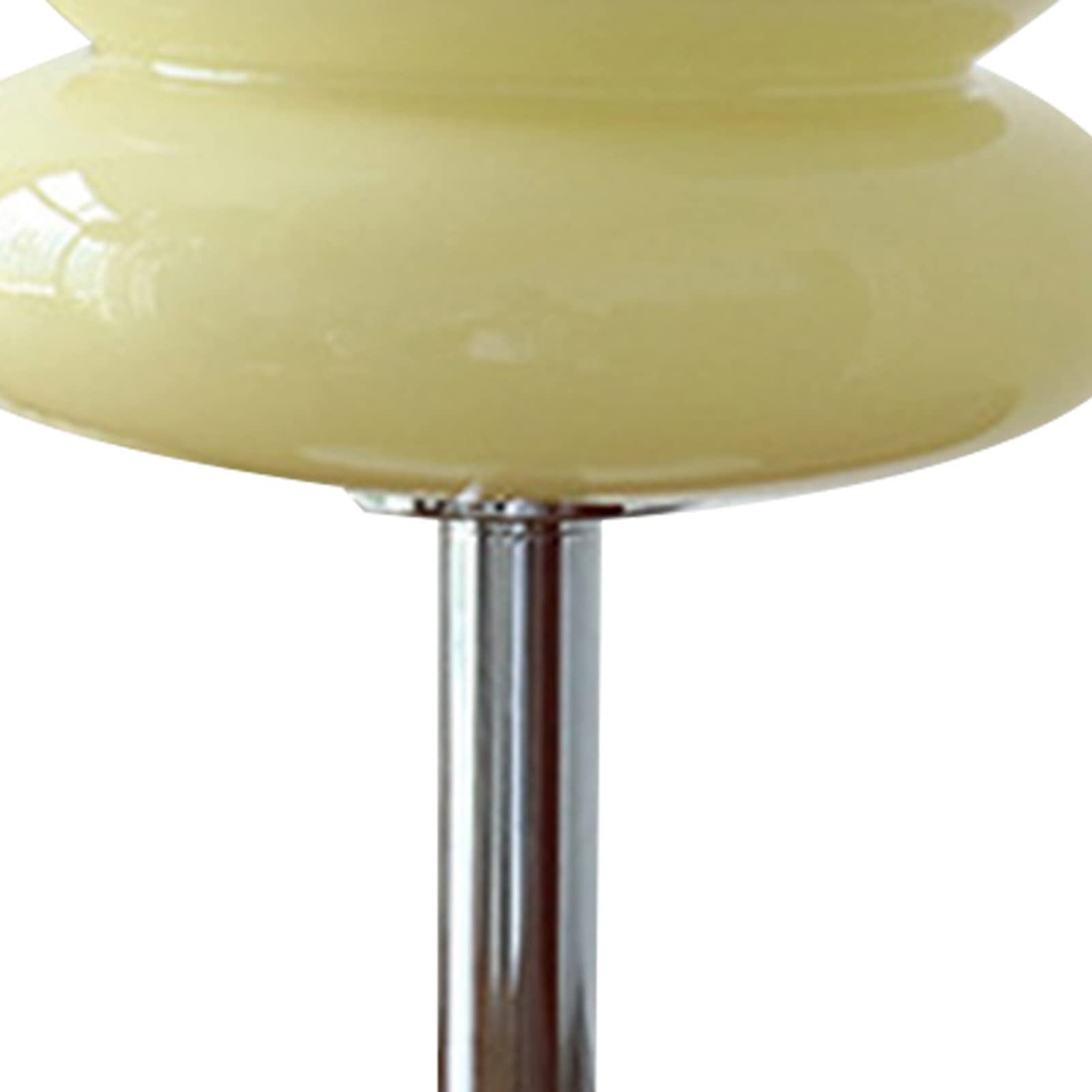 Qcwwy Lámparas de Noche de Cristal, Tarta de Huevo Nórdica, Lámparas de Mesa Japonesas, Lámpara de Mesa de Cristal Linda, Lámpara de Tarta de Huevo para Mesita de Noche, (Interruptor