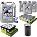 Produktbild Filter Set Inspektionspaket 8 Liter Motoröl Top Tec 4600 5W-30 MANN-FILTER Innenraumfilter Luftfilter Ölfilter