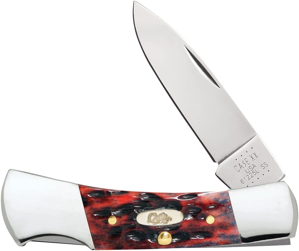 Case XX WR Pocket Knife Lockback SparXX Jigged White Synthetic Item #60199...