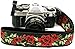 Produktbild stieg Blumen kameragurt für alle DSLR-Kamera. Baumwolle eleganter universal DSLR-Strap, halsschulter kameragurt für Canon, Nikon, pentax, Sony, fujifilm und digitalkamera