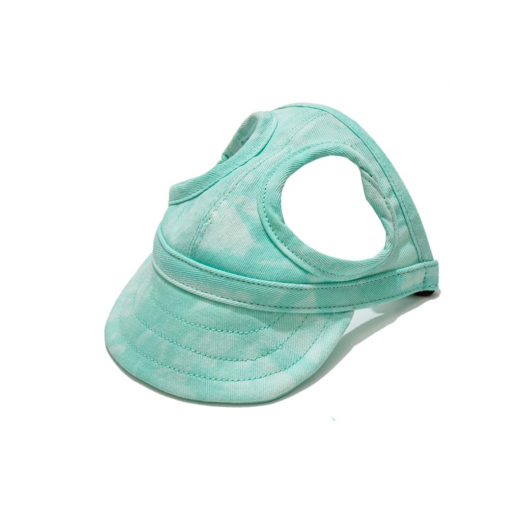 Leconpet Dog Baseball Cap Pet Hats with Big Ear Holes, Adjustable Baseball Caps for Small Medium and Large Dogs, Comfortable Pet Sun Hat with