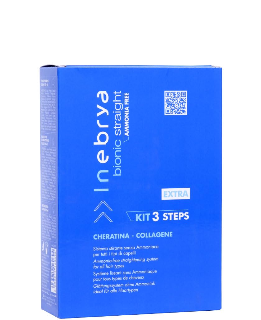 INEBRYA Bionic Straight Kit 3 Steps Ammonia Free