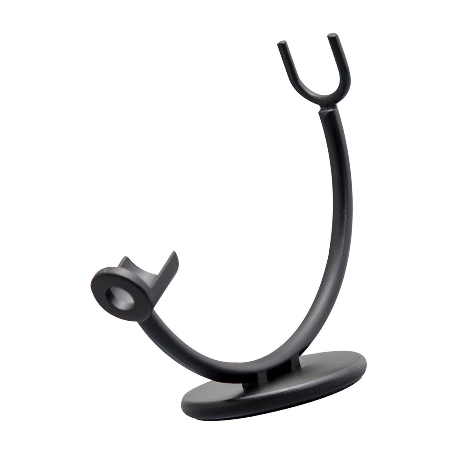 ZEPFJHE Modern Metal Plated Shaving Shaver Stand with Rustproof Coating and Unique Design Shaving Accessory for Men Grooming Permanent Shaver Holder