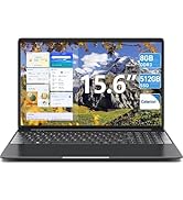 SGIN Laptop, 15.6 Inch Laptops Computer with 8GB DDR3 512GB SSD I3 Processor Ordinateur Portable,...