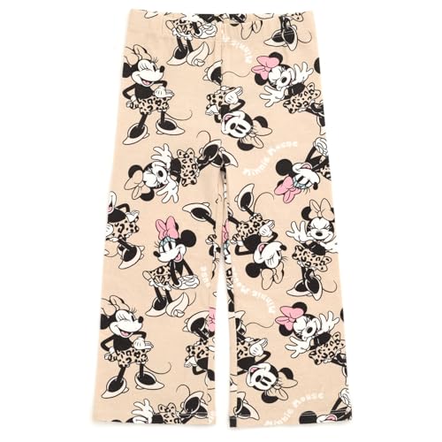 Image of Disney Minnie Mouse Girls' Fleece Sweatshirt and Flare Pant Set for Baby & Kids