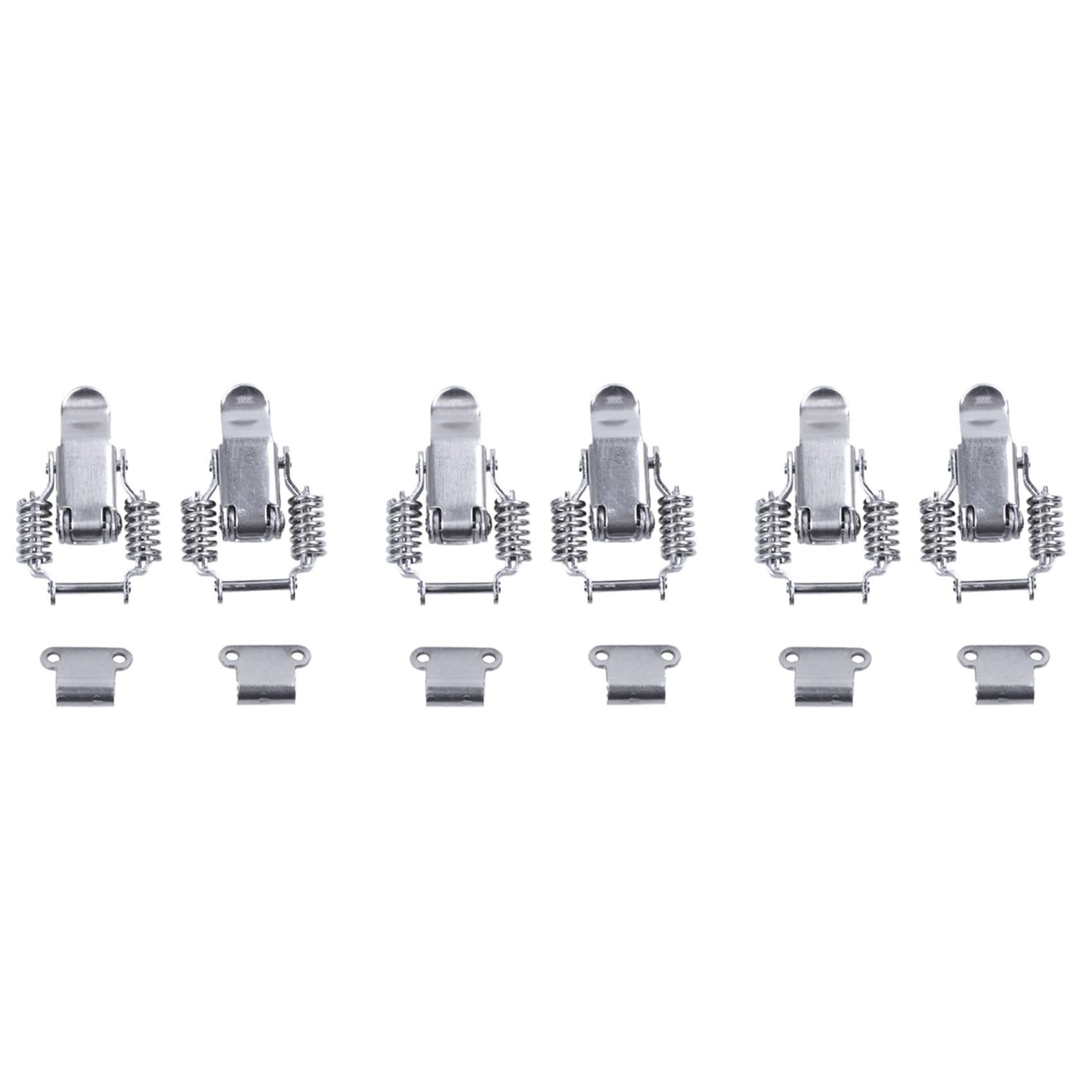 Jnchdghwa Silver 6X Toolbox Draw Compression Spring Toggle Catch Clamp