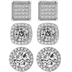 3 Pairs-D+E+F Silver