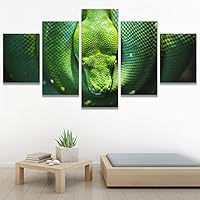 SIGNWIN 5 Panel Canvas Wall Art Coiling Around for Home Decorations Ready to Hang - 60