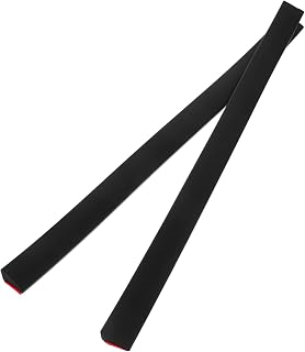 ABOOFAN 2piezas Alfombra De Escalada para Robot Barredor Color Negro Altura De Umbral para Uso Puertas y Cobertizos Almohadilla De para Barrendero