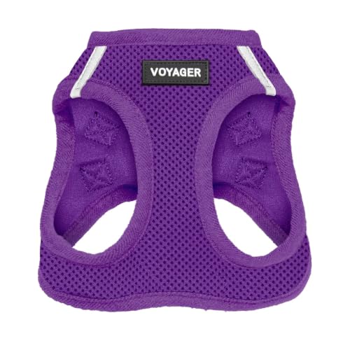 Image of Voyager Step-in Air Dog Vest Harness - Purple, X-Large