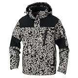 [CO-COS] DIVERANS(ディバランス) DR-6800 ストレッチ透湿防水防寒ジャケット 防風 耐水圧10000mm、透湿性10000g/㎡/24h 作業 アウトドア スポーツ タウンユース メンズ アニマルカモ L