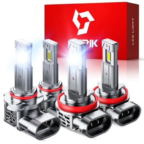 Image of TOPIK 9005 & H11 Light Bulbs -100,000LM [New Gen] 1000% Ultra-Bright