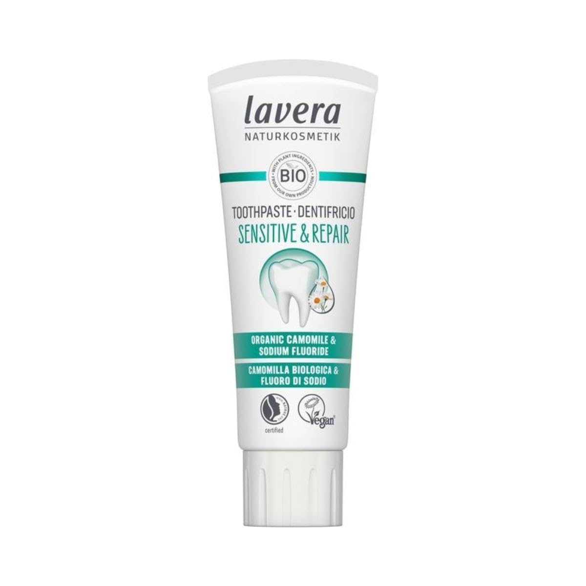 LAVERA Organic Toothpaste Sensitive & Repair 75 ml