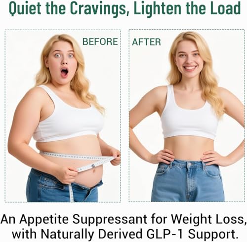 ooioo GLP-1 Weight Loss Supplement with Berberine, Ceylon Cinnamon & Probiotic Blend for Appetite, GLP-1 Activate, Metabolism & Gut, Vegan, Non-GMO, Halal Capsules for Men & Women - Image 5